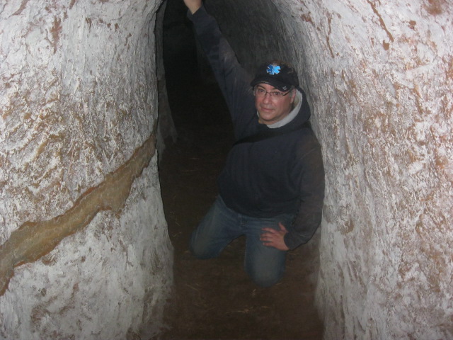 Peter Huston in Vietnam War
        Tunnel, December 2019